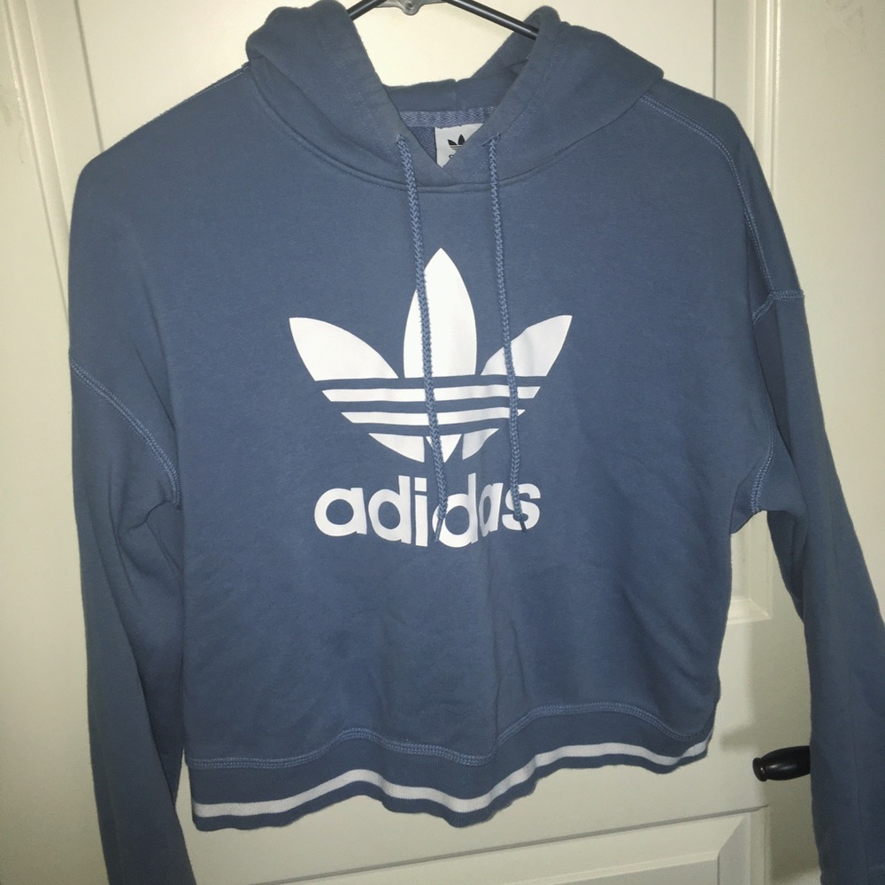 Adidas cropped hoodie